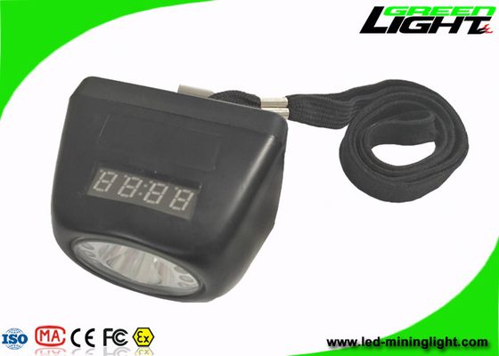 De zwarte Koplamp van de de Lichten8000lux Hoge Helderheid van de Kleurenmijnbouw GLB met het Digitale Scherm