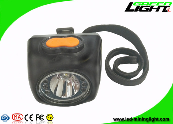 Digitale het Scherm Ondergrondse LEIDENE Mijnbouwkoplamp 8000lux IP68 met Veiligheidskabel