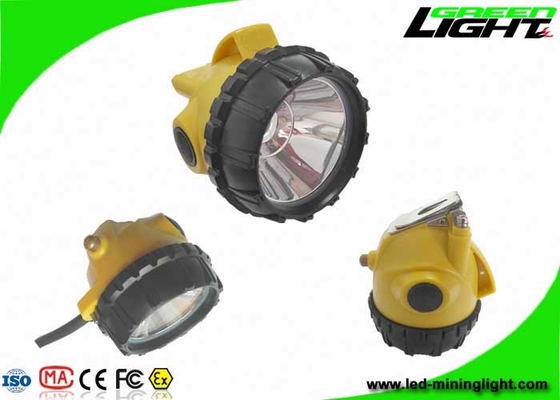 25000 Lux Mining Cap Lights 1200 Batterijcycli met de Lage Functie van de Machtswaarschuwing
