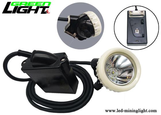Navulbare Li - Ion Battery Led Miners Cap-Lamp 16 de Helderheid van Urenwerktijden 10000lux