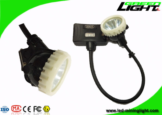 10000 lux IP68 Snoer Mijnbouw Cap Licht 5.2Ah 16hrs Werktijd Mijnwerker Koplamp Magnetische USB Opladen Voor Mijnbouw