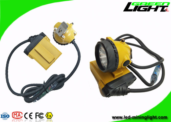 10.4Ah van de de Lichten25000lux Helderheid van de batterijmijnbouw GLB de Kabel Opvlammende Koplamp