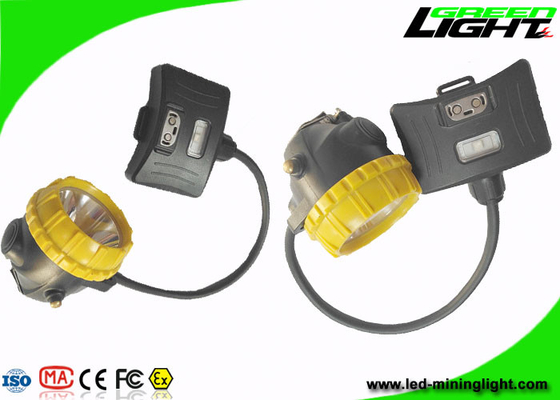 Hoge Straal die Hoofd Licht 6.8Ah-Batterijs.o.s. 15000lux met de Kop van de Aluminiumverlichting ontginnen