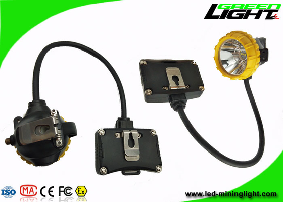 Hoge Straal die Hoofd Licht 6.8Ah-Batterijs.o.s. 15000lux met de Kop van de Aluminiumverlichting ontginnen