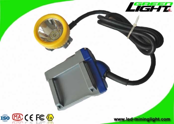 Van de Straal Geribde GLB van de steenkool Navulbare Geleide Koplamp 15000lux Hoge de Lamp6.6ah Batterij