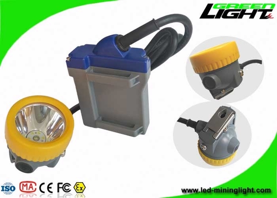 Van de Straal Geribde GLB van de steenkool Navulbare Geleide Koplamp 15000lux Hoge de Lamp6.6ah Batterij