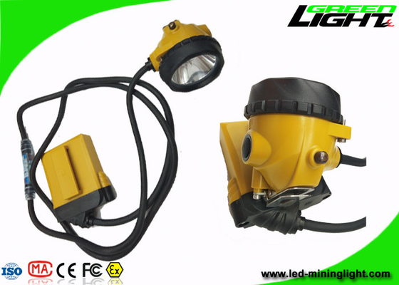 IP68 de waterdichte Geleide Aangepaste Kleur van de Mijnwerkerslamp 25000lux 10.4Ah Batterij
