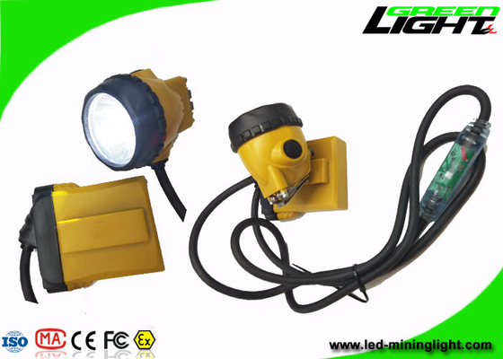 IP68 de waterdichte Geleide Aangepaste Kleur van de Mijnwerkerslamp 25000lux 10.4Ah Batterij