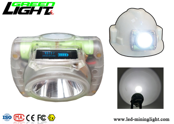 OLED-het Scherm Waterdichte Geleide Koplamp, Bouwvakker Lichte Navulbare Transparante Draadloos
