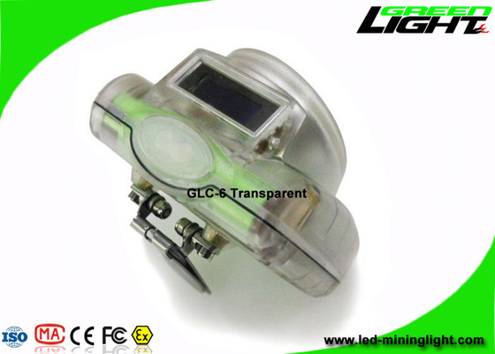 Lichtgewicht 13000 Lux Rechargeable Miners Cap Lamp Waterdichte IP68 met USB-Lader