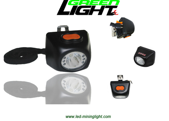 Van kleine Grootte de Lamp8000lux 221lum Helderheid HOOFDmijnwerkersglb met het Digitale Scherm