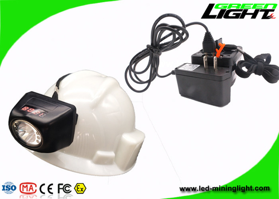 Van kleine Grootte de Lamp8000lux 221lum Helderheid HOOFDmijnwerkersglb met het Digitale Scherm