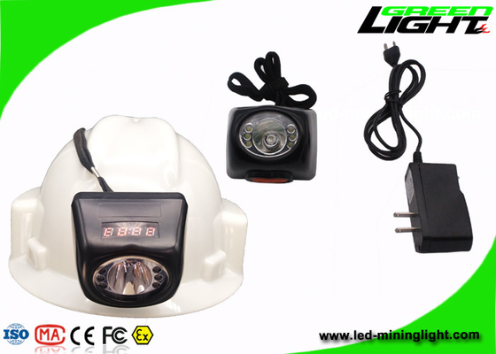 Van kleine Grootte de Lamp8000lux 221lum Helderheid HOOFDmijnwerkersglb met het Digitale Scherm