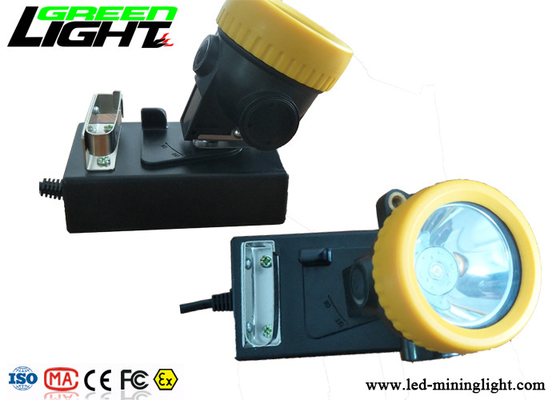Navulbaar van de de Lamp5000lux Helderheid IP68 van de Mijnwerkersbouwvakker Waterdicht ABS Materiaal
