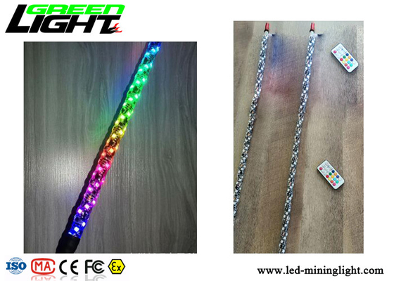 Ver Controlemechanisme 1.8m LEIDENE Waarschuwing Lichte RGB Kleurrijke IP67 Waterdichte Flexibele Pool
