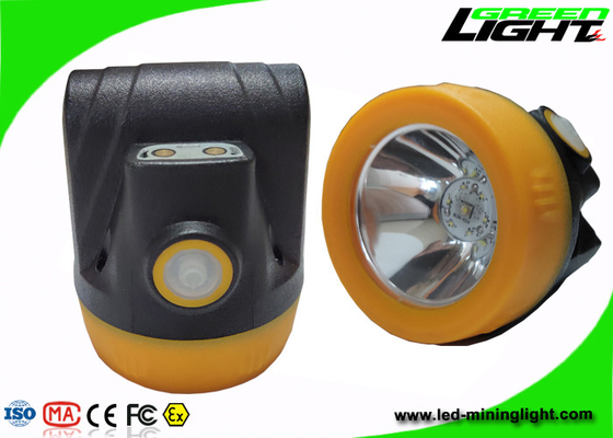 3.8Ah de Koplamp van de batterijbouwvakker, Navulbare Mijnwerkerskoplamp Waterdichte IP68