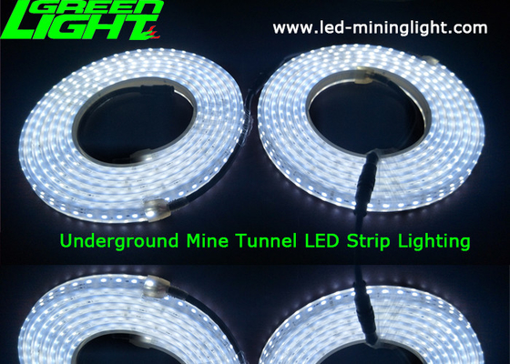 Ondergrondse Geïnstalleerd Gemakkelijk van de Lichten Anti Explosieve 60 LEDs van de Tunnel Warme Witte Geleide Strook