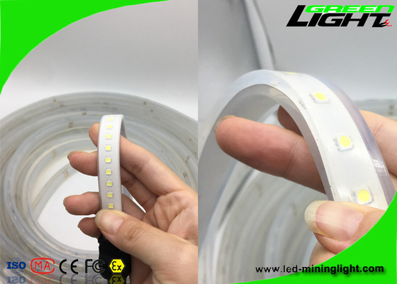 Rgb SMD 5050 Waterdichte Flexibele Geleide Strooklichten koelt het Witte Materiaal van Kleurensillicone