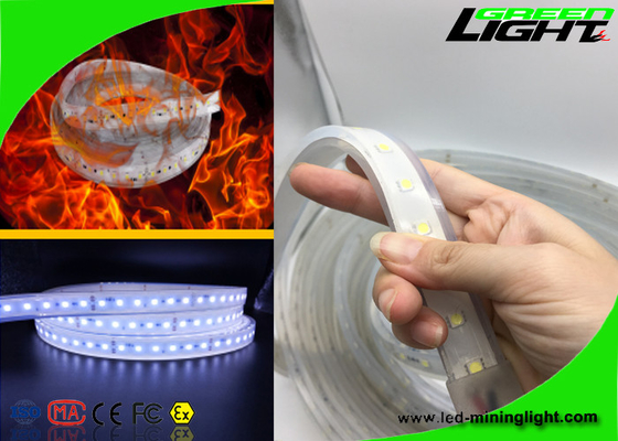 Rgb SMD 5050 Waterdichte Flexibele Geleide Strooklichten koelt het Witte Materiaal van Kleurensillicone