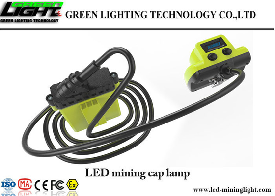 Het hoge Scherm van Hard Hat Light OLED van de HelderheidsMijnwerker voor de Vertoning van de Batterijcapaciteit