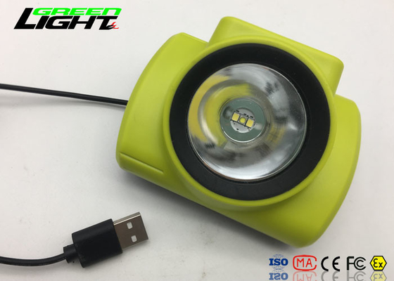 IP68 waterdichte Mijnwerker Safety Lamp, het Licht van de Mijnwerkershelm met Li - Ion Battery