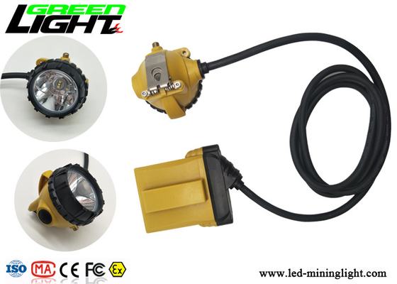 Draagbare 25000 Lux Rechargeable-LEIDENE Koplamp, Lamp van de Mijnbouwglb van 10.4Ah de Geribde IP68