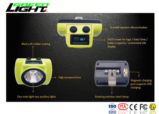 Cree Rechargeable-van LEIDEN Lader Koplamp de Draadloze USB voor Bouwvakker het Lichte Lopen