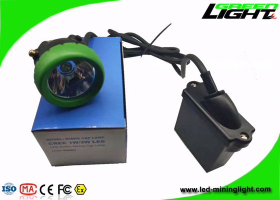 10000lux de mijnbouw GLB steekt Hoge Helderheids216lum Li aan - Ion Battery Pack Light Weight