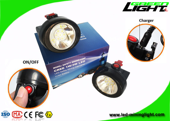 10000 Lux Cordless Mining Lights Safety-Lampabs de Oppervlaktemateriaal van PC Lichtgewicht