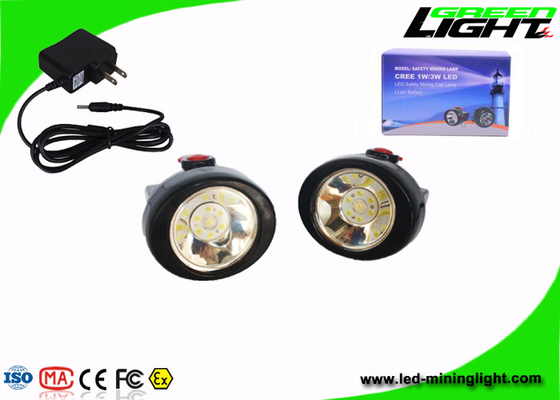 10000 Lux Cordless Mining Lights Safety-Lampabs de Oppervlaktemateriaal van PC Lichtgewicht