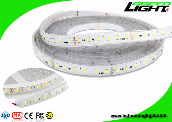 SMD5050 veiligheids van LEIDENE Flexibele de Verordening van de Hoogspanningstemperaturen Strooklichten Bescherming