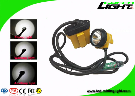 25000 Lux Led Flashlight Corded Mining de Lamp van GLB Waterdichte Cree Ip 68 glc12-a