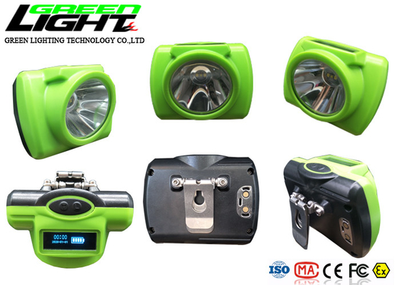 IPX8 waterdichte ABS 1.78W 13000 LUX Underground Cap Lamp