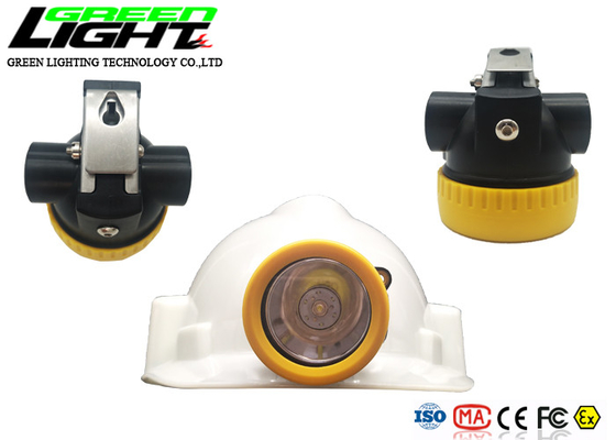 De warme Witte Draadloze Mijnwerker Cap Lamp van 5000LUX 2200mAh IP68