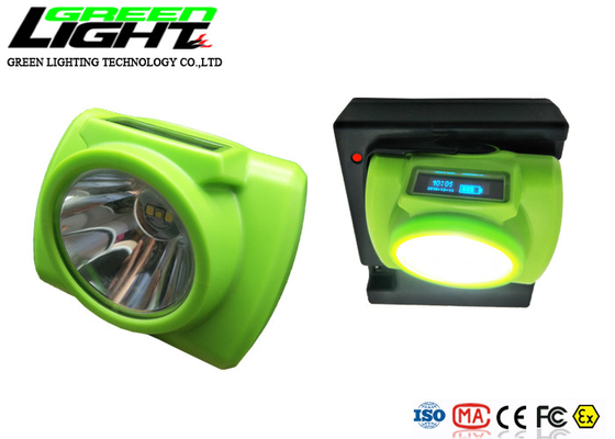 OLED-het Schermabs 13000lux IP68 Navulbare LEIDENE Koplamp