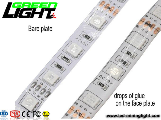 RGB SMD5050 LEIDENE van 12W IP65 Flexibele Strooklichten