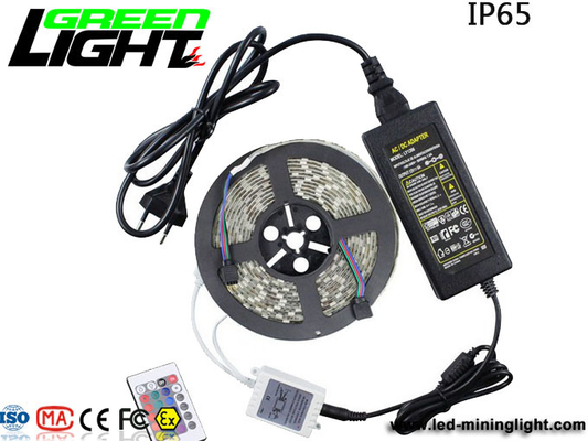 RGB SMD5050 LEIDENE van 12W IP65 Flexibele Strooklichten