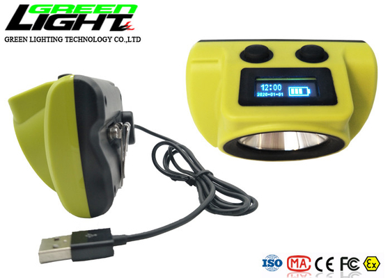 Aangemaakte Lens 6800mAh 385LUM 20000 LUX Led Miner Head Light