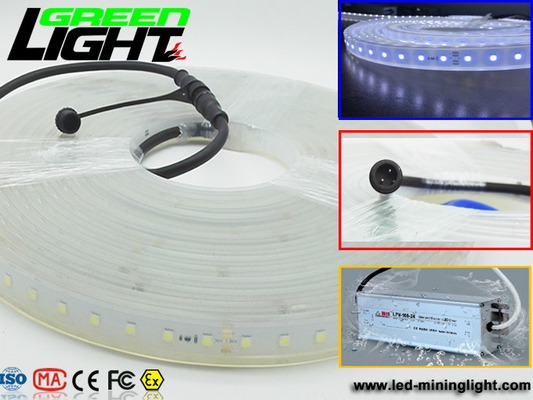 12v Flexibele Geleide de Strooklichten van gelijkstroom IP68 17W SMD5050