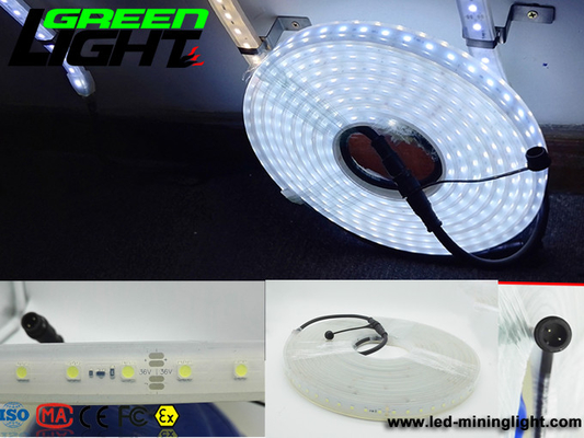 12v Flexibele Geleide de Strooklichten van gelijkstroom IP68 17W SMD5050