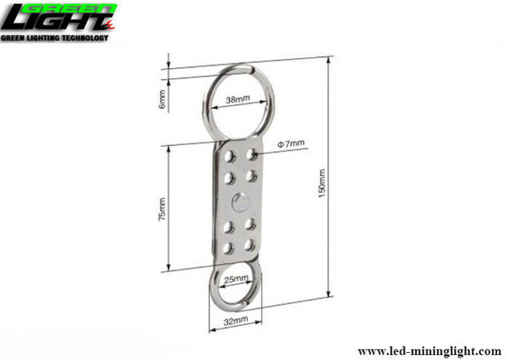 Dubbele Kaak 8 de Grendeluitsluiting 149mm van het Hangslotenaluminium Lengte