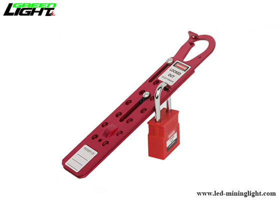Rood 12 8mm Gatenaluminium 3/8“ de Uitsluiting van de Gespgrendel