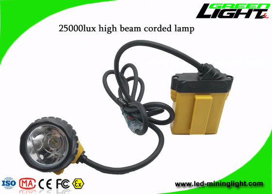 IP68 de waterdichte Koplamp van de het S.O.S.mijnbouw van 3W 600mA 25000lux
