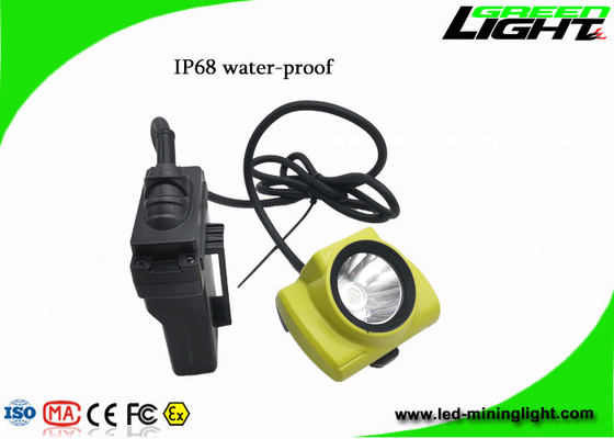 het Scherm van 4.07W 530lum 25000 LUX Mining Cap Lights With OLED
