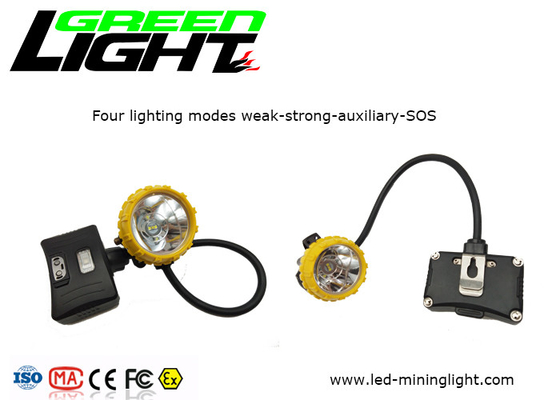 Een gls12-Lamp van de Mijnwerkersglb van 6.8Ah 15000lux Semi Geribde met Lange Werktijden