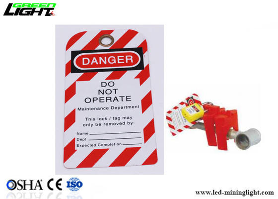 OSHA de Markeringen die van de de Douaneuitsluiting van pvc Uitsluitingsmarkeringen uit waarschuwen