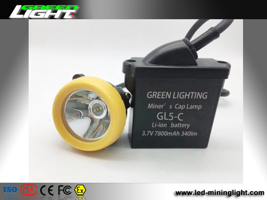 de Navulbare Mijnwerker Lights 350mA van 18000lux 6.6Ah voor Mijnbouw