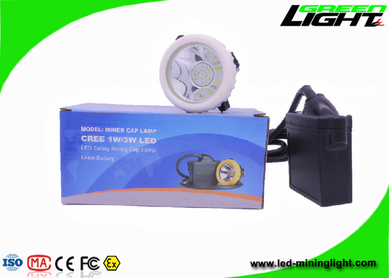 van de van hoofd 216lum 450mA Draagbare LEIDENE Mijnwerkers Hoofdlamp 3.7V Mijnbouwlichten KL5LM