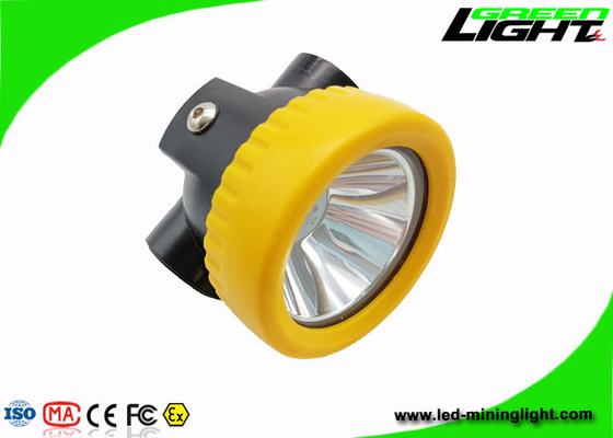 LEIDENE van 2.2Ah 5000 Lux Cordless Mijnbouwkoplamp 0.74W met Wieglader