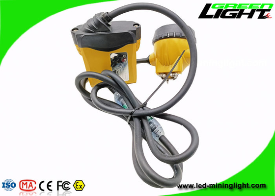 Lamp van van hoofd 850mA 10.4Ah Mijnwerkersglb 25000 Lux With Cable Flash Light